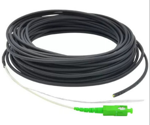 Vỏ LSZH màu đen SC APC Dây vá FTTH Cáp thả FTTH 50M 20M SC UPC
